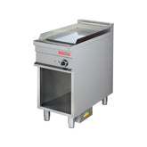 Fry-top electric 425mm, platou neted, pe suport deschis, Linia 900, Arisco
